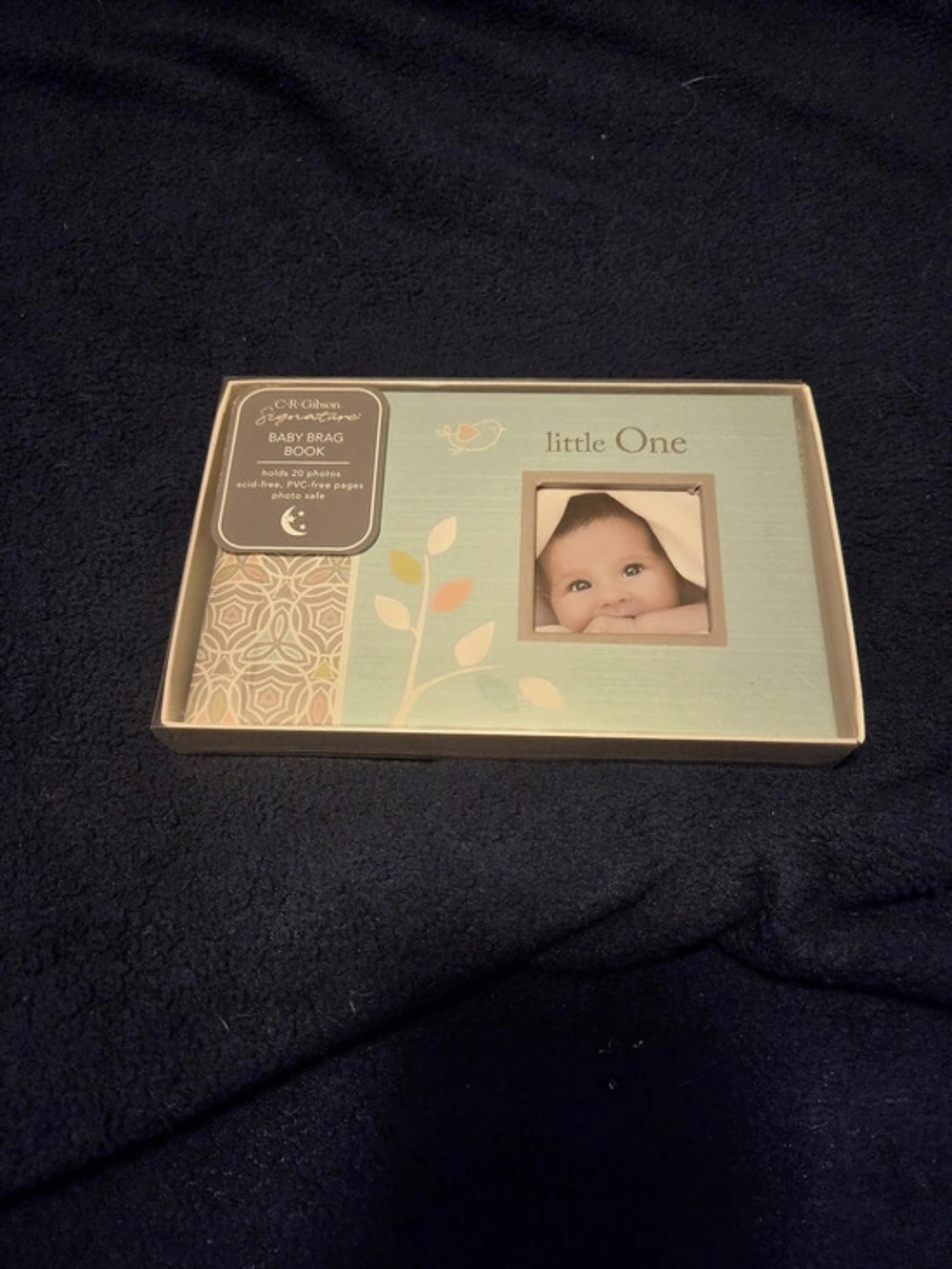 Little One Linen Free Baby Book NWT